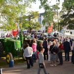 Exposition de vieux tracteurs